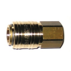 Druckluftkupplung Verschlusskupplung mit Innengewinde M18x1,5 aus Messing